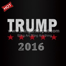 US Election Trump 2016 Rhinestone Transfers